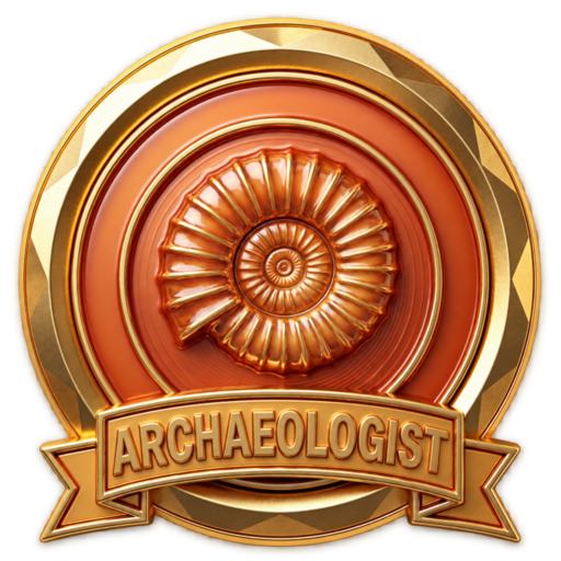 Gold Archaeologist badge