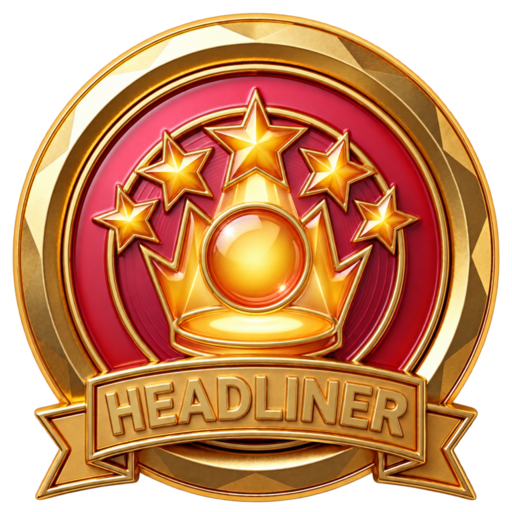 Special Headliner badge