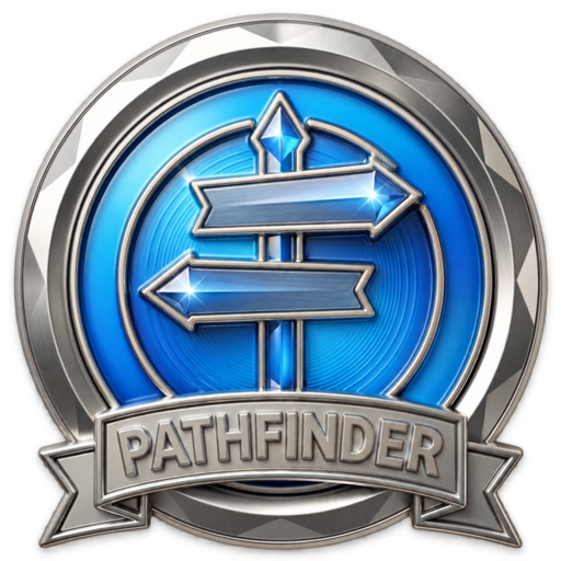 Silver Pathfinder badge
