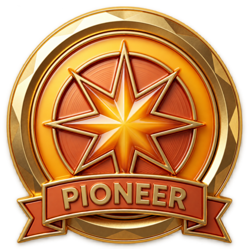 Gold Pioneer badge
