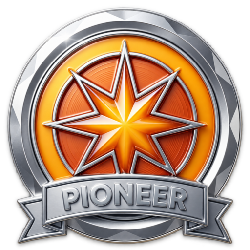 Silver Pioneer badge
