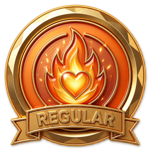 Gold Regular badge